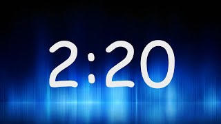 220 Minutes Timer  Countdown from 2min 20sec [upl. by Nathan]