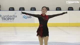 Rinka WATANABE Short Program  2022 Lombardia Trophy [upl. by Red]