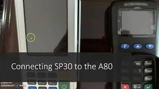 Connecting PAX SP30 PIN Pad to A80 Terminal [upl. by Ayhtnic]