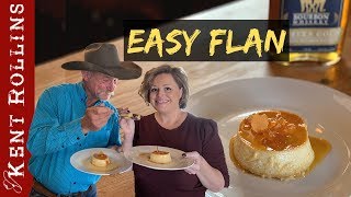 Easy Flan Recipe  How to Make Flan [upl. by Ahdar45]