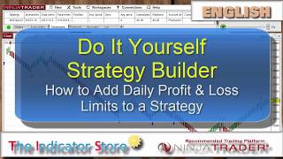 How to Limit the Daily Profit amp Loss on a NinjaTrader Strategy [upl. by Yrocaj]