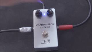 BBE Windowpane Silicon Fuzz sound Demo [upl. by Mokas708]