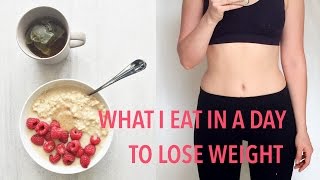 What I Eat In A Day To Lose Weight Day 1 [upl. by Ballinger144]