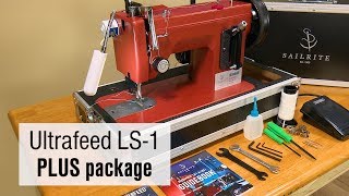 Sailrite Ultrafeed® LS1 PLUS Walking Foot Sewing Machine Previous Version [upl. by Sinaj]