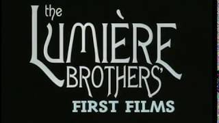 The Lumiere Brothers  First films 1895 [upl. by Yennaiv898]