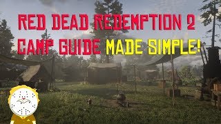 Red Dead Redemption 2 Full Camp Guide Made Simple [upl. by Mraz]