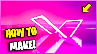 How To Make INVISIBLE Neon 1v1 Ramps In Fortnite EASY [upl. by Elva]