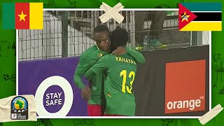 Cameroon vs Mozambique  AFCON U20 HIGHLIGHTS  2202021  beIN SPORTS USA [upl. by Atsira]