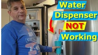 5 Reasons Fridge Wont Dispense Water Inlet Valve Fix DIY [upl. by Adnerad550]