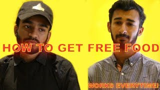 How To Get Free Food  DablewTee  Funny  Viral [upl. by Jerrilyn]