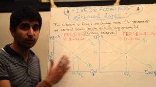 Fixed Exchange Rates  How Are They Managed [upl. by Ajet706]