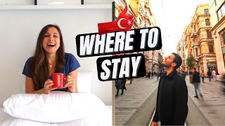 ISTANBUL Hotels vs Airbnb  WHERE to STAY in Istanbul TURKEY  BEST areas to live in ISTANBUL [upl. by Kelleher975]