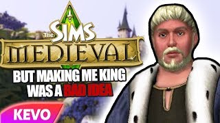 Sims Medieval but making me king was a bad idea [upl. by Acissaj]