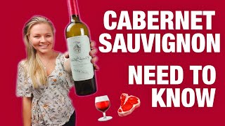 CABERNET SAUVIGNON  Red Wine Guide For Beginners [upl. by Yliak481]