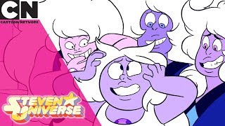 Steven Universe  Too Many Amethysts in One Room  Cartoon Network [upl. by Publea]