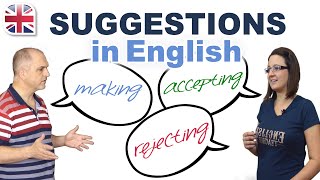 Making Suggestions in English  Spoken English Lesson [upl. by Arhez]