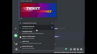 How to create An Advance Ticket bot [upl. by Ettezus]