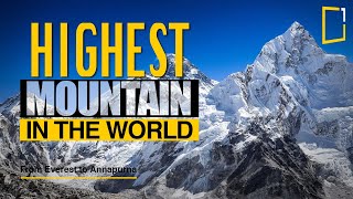 Highest Mountain In The World  Top 10 [upl. by Fradin]