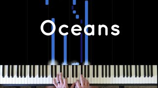 Oceans  Hillsong  Piano Cover  Sheet Music [upl. by Gregoor]