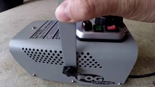 Fog Machine 400 watt DemonstrationHD 60fps [upl. by Aramahs]