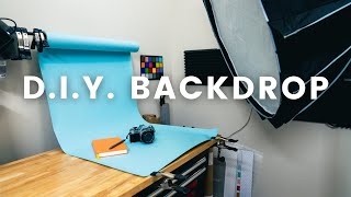 Product Photography at Home  DIY Backdrop [upl. by Darrill203]