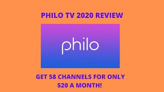 Philo TV 2020 Review  FREE Trial  No Credit Card Needed [upl. by Anima]