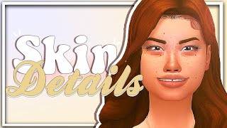 ⭐The Sims 4  MAXIS MATCH CC SKIN DETAILS MUSTHAVES Skins Freckles amp more  CC Showcase  Links💕 [upl. by Nylirac]