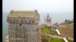 Murdeshwara  Aerial Film  Murudeshwar  Karnataka  One State Many Worlds  Temple Town [upl. by Krall]