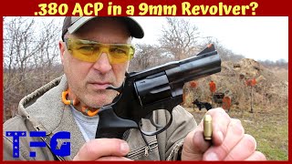 Will 380 ACP Work in a 9mm Revolver  TheFirearmGuy [upl. by Sewoll]