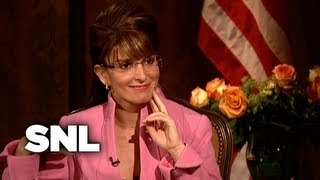 CBS Evening News Katie Couric Interviews Sarah Palin  SNL [upl. by Penn]