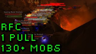 SOD Mage RFC 1 Pull 130 Mobs in 7min [upl. by Gisele]