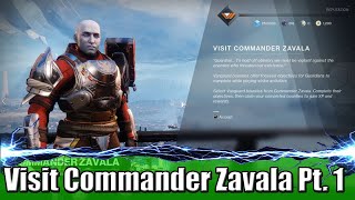 Zavala Office Destiny 2 Location [upl. by Ardried]