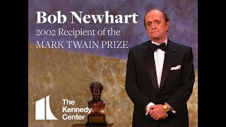 Bob Newhart Acceptance Speech  2002 Mark Twain Prize [upl. by Fachan954]