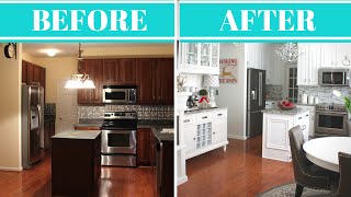 Kitchen Makeover Reveal amp Tour  Before amp After [upl. by Rickie347]