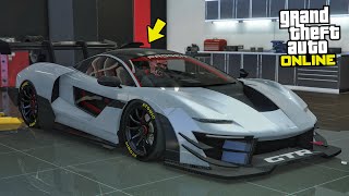 Progen Emerus GTR McLaren Senna GTR  GTA 5 Vehicle Customization [upl. by Dole]