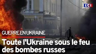 Toute lUkraine sous le feu des bombes russes [upl. by Jeff]