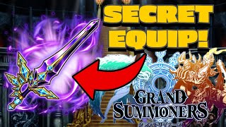 SECRET EQUIPMENT GUIDE FOR GRAND SUMMONERS [upl. by Adnohsor382]