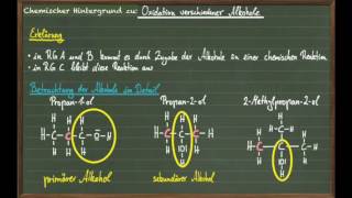 Oxidation verschiedener Alkohole [upl. by Yenruoj]