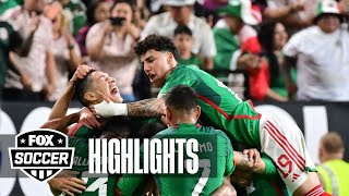 Mexico vs Jamaica Highlights  CONCACAF Gold Cup [upl. by Colier134]