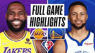 LAKERS at WARRIORS  FULL GAME HIGHLIGHTS  February 12 2022 [upl. by Phedra]