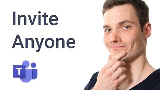 How to Invite Anyone to Microsoft Teams Meeting [upl. by Losiram]