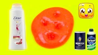 How To Make Slime with Shampoo Salt and Shaving Cream without Glue Borax Cornstarch Recipe Diy [upl. by Millburn]