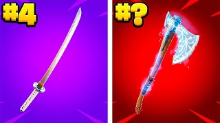 SWEATIEST OneHanded Pickaxes in Fortnite [upl. by Olympias]