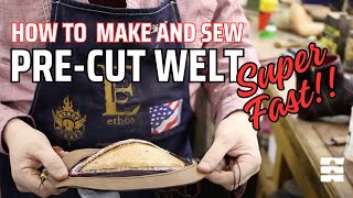 How to Build a Boot Welting [upl. by Pernick]