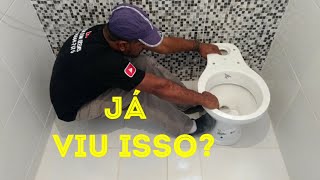 COMO FIXAR VASO CORRETAMENTE DO CONTRA PISO ATÉ O REVESTIMENTO [upl. by Lenz]