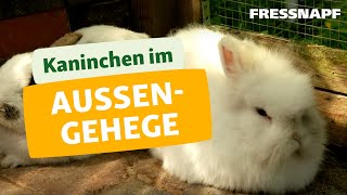 Kaninchen im Außengehege I FRESSNAPF [upl. by Cacilia]