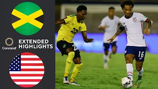 Jamaica vs USA Extended Highlights  CONCACAF WCQ  CBS Sports Golazo [upl. by Berlyn105]