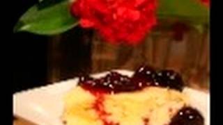 Blintz Souffle with Cherry Sauce Easy Entertaining 41 [upl. by Tonia]