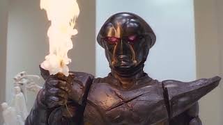 Mechanical Violator Hakaider burns a flower [upl. by Dryden]