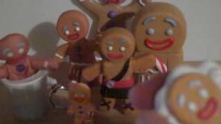 Shrek 123 and 4 Gingy Toy Review [upl. by Umeko]